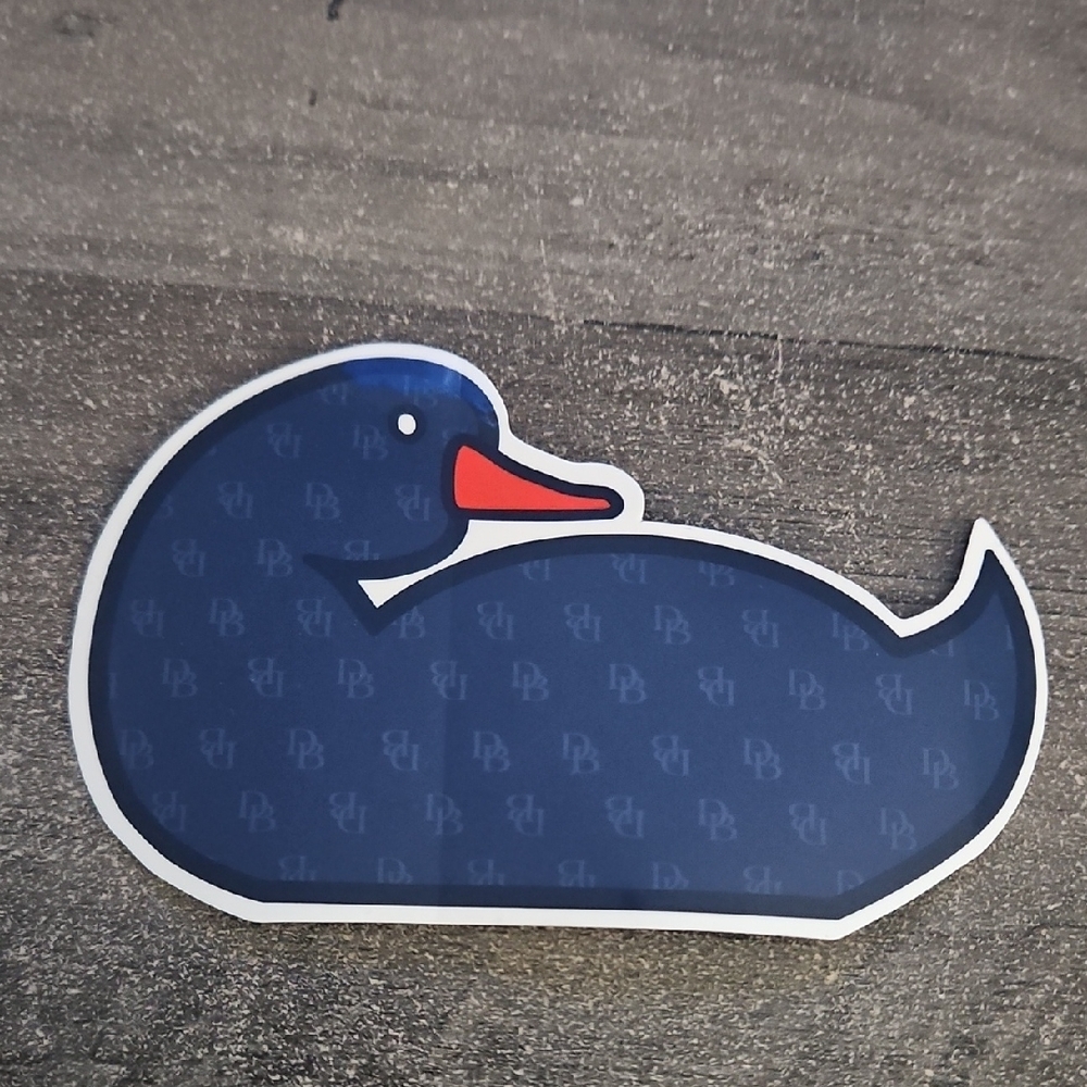 Dooney & Bourke Navy Duck Sticker